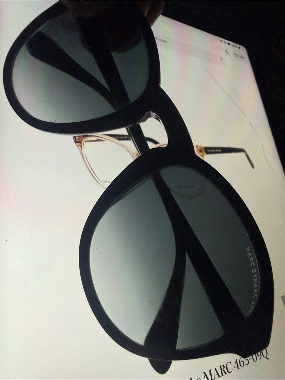 MMJ Sunglasses Marc by Marc Jacob’s black sunglasses